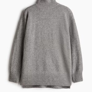 H&M Grey Turtleneck Sweater